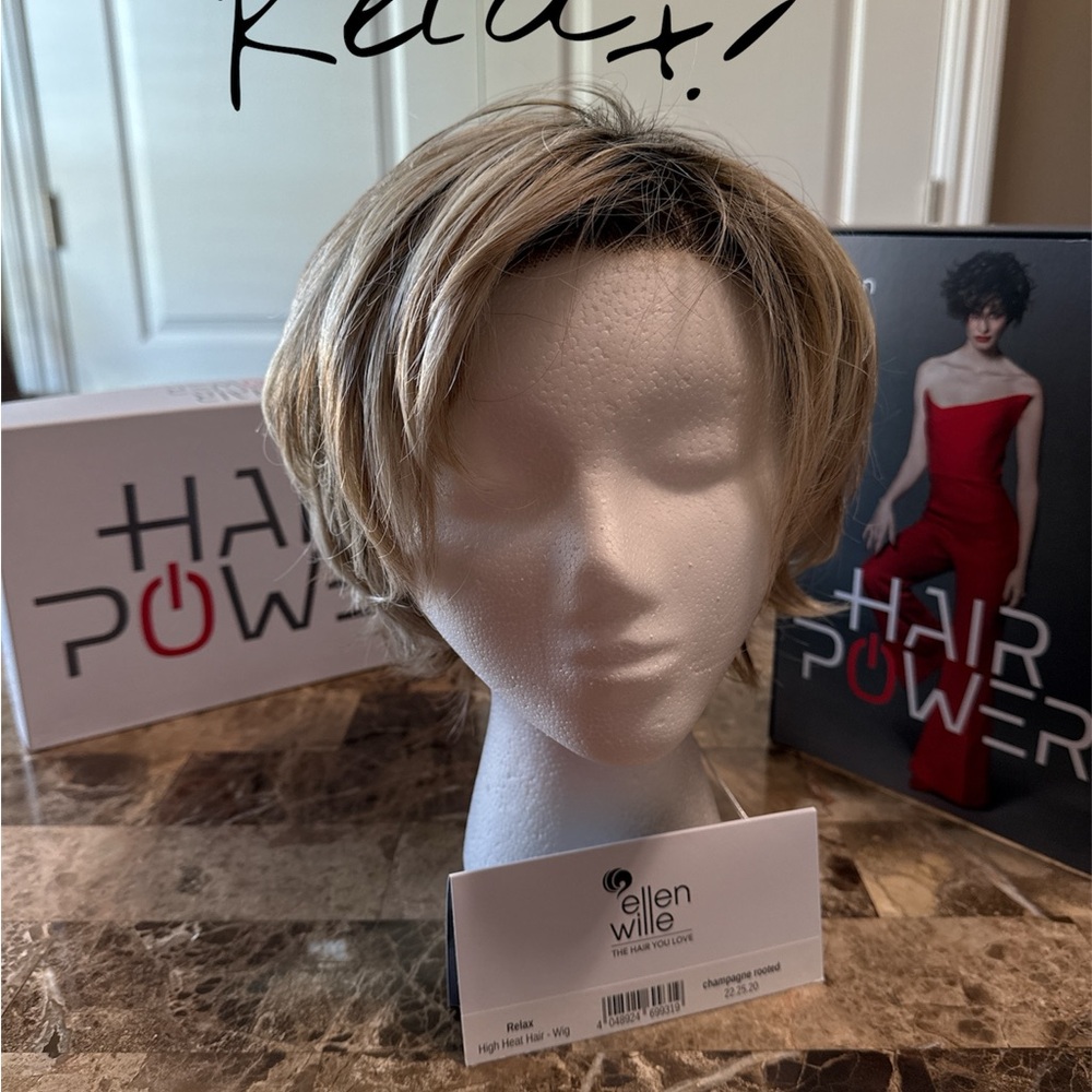 ELLEN WILLE RELAX WIG HEAT FRIENDLY SYNTHETIC GORGEOUS & VERSATILE! SASSY! 💁🏼‍♀️ - Picture 2 of 8